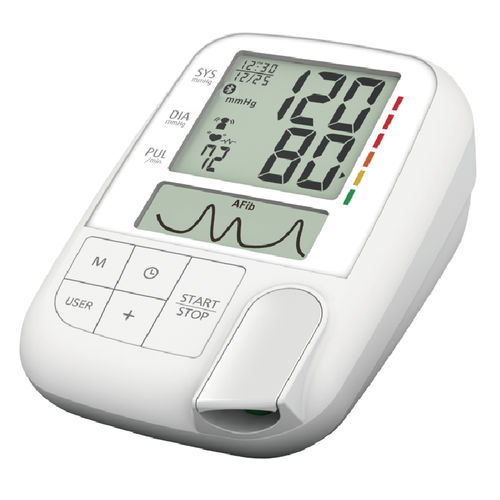 Medidor digital de pressão arterial automático - HL858DM - HEALTH & LIFE   - oscilométrico / com Bluetooth / com bateria recarregável