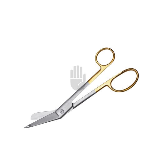 Tesoura para ataduras - HB1991-01TC - HEBUmedical   - para gesso / de Lister / para pacientes humanos