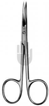 Tesoura cirúrgica - HB7450 - HEBUmedical   - Iris / para pacientes humanos / reta
