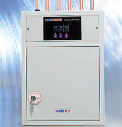 Unidade de controle de pressão - 600-8107 - Heyer Aerotech   - de laboratório / de centrais de gases médicos / digital