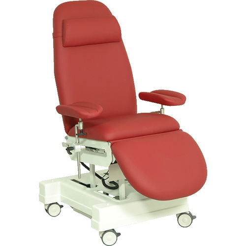 Cadeira de exame universal - H372 - Hidemar - elétrica / com altura regulável / com encosto regulável