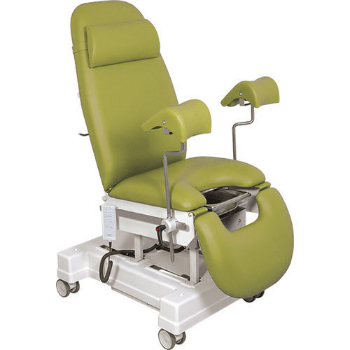 Cadeira de exame para ginecologia - H301 - Hidemar - para urologia / elétrica / com altura regulável