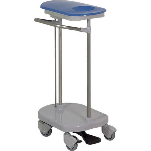 Carrinho para roupa suja - H961 - Hidemar - médico-hospitalar / de transporte / com pedal