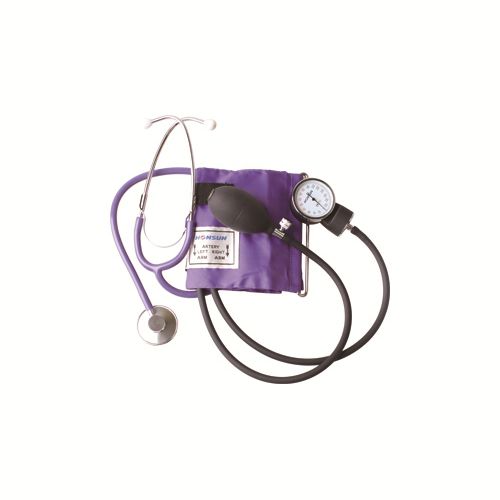 Esfigmomanômetro de braçadeira com manguito - HS-50A - Honsun - com estetoscópio