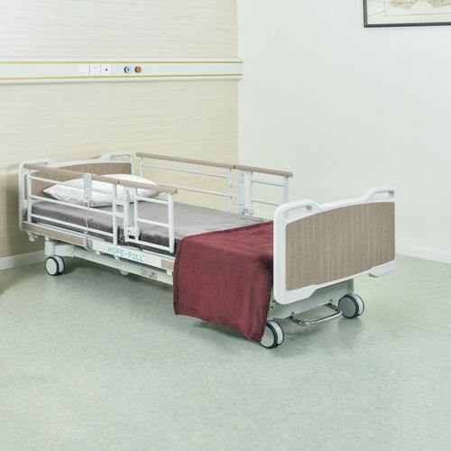 Cama para permanência prolongada - H538a - Hopefull Medical Equipment - elétrica / com altura fixa / com rodízios