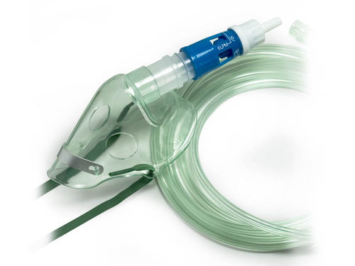 Máscara de oxigênio em PVC - 30146 - Hsiner   - Venturi / regulável