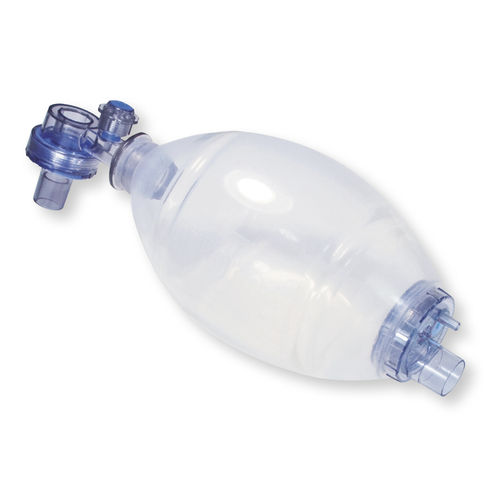 Reanimador manual para adulto - AERObag® - HBB05-E - HUM - Gesellschaft für Homecare und Medizintechnik - em silicone / reutilizável