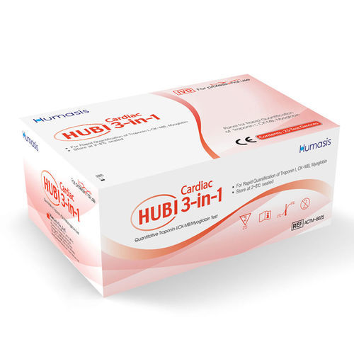 Kit de teste de sepse - HUBI CK-MB - Humasis   - para doenças cardiovasculares / de mioglobina / cTnI