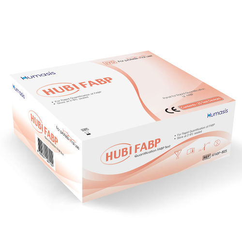 Teste rápido de infarto do miocárdio - HUBI - Humasis   - de proteínas / de h-FABP / de sangue