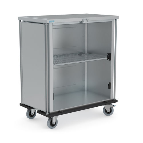 Carrinho para roupa limpa - 7504845 - Hupfer Metallwerke GmbH & Co. KG - médico-hospitalar / de transporte / para lavanderia