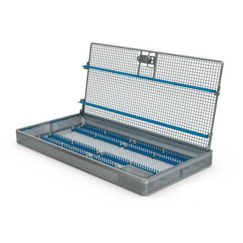 Cesto de esterilização para instrumentos - 7501350 - Hupfer Metallwerke GmbH & Co. KG - para consumíveis / perfurado / em aço inoxidável