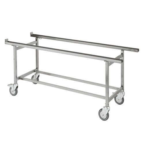 Carro para preparação de cadáver - MC000617 - HYGECO - de apresentação / de transferência / em aço inoxidável