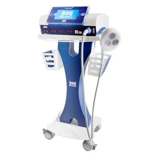 Aparelho de diatermia por ultrassons - HECCUS TURBO - Ibramed - com carrinho