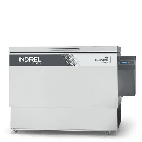Refrigerador para vacinas - RVH 137D/2 - INDREL - vertical / com rodízios / com 1 porta