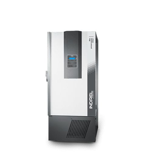 Freezer de laboratório - CV 54D - INDREL - para plasma sanguíneo / vertical / com 1 porta