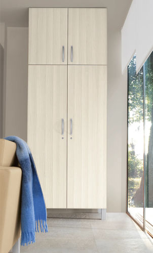 Armário para quarto de pacientes - Kaleo - Malvestio - Furniture for healthcare facilities - com prateleiras / com suporte para pendurar / com 2 portas