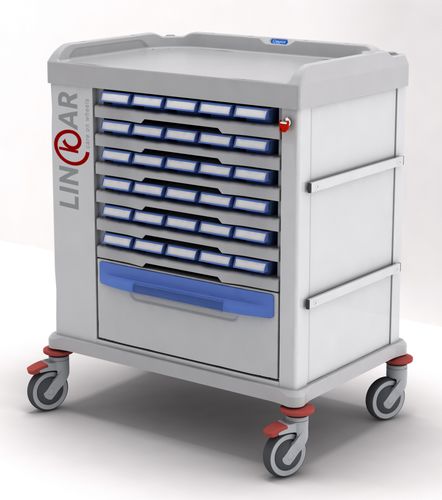 Carrinho para hospital - Monodose 329556 - Malvestio - Furniture for healthcare facilities - para medicamentos / para tratamentos / para distribuição de medicamentos