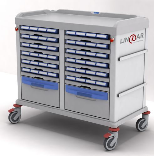 Carrinho para hospital - Monodose 329559 - Malvestio - Furniture for healthcare facilities - para medicamentos / para tratamentos / para distribuição de medicamentos
