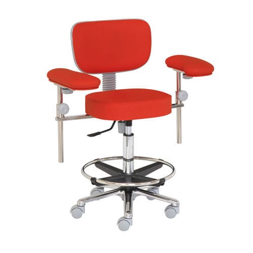 Cadeira de cirurgião móvel - 23215 - Inmoclinc - com altura regulável