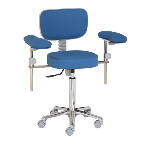 Mocho para cirurgião - 23210 - Inmoclinc - com altura regulável / giratório / com rodízios