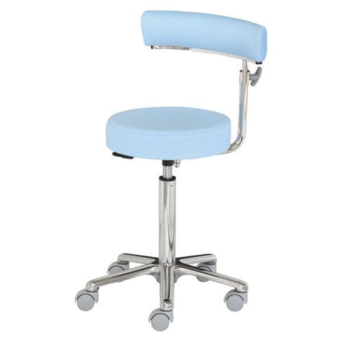 Mocho para cirurgião - 23165 - Inmoclinc - com altura regulável / giratório / com rodízios