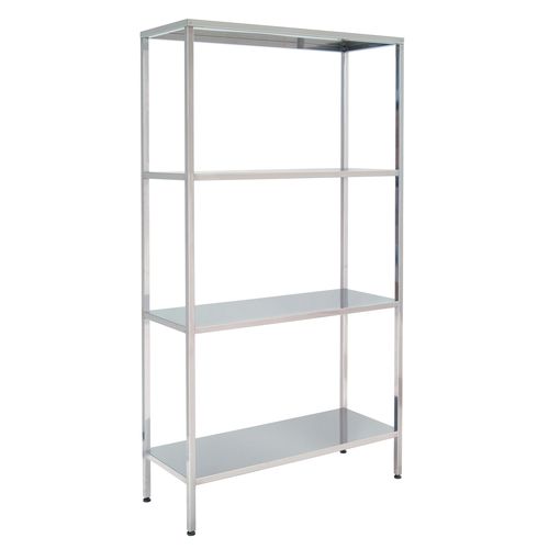 Estante com 4 prateleiras - 26000 - Inmoclinc - em aço inoxidável