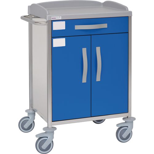 Carrinho para hospital - 10565 - Inmoclinc - multifuncional / em aço inoxidável / com gavetas