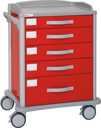Carrinho para hospital - 50000 - Inmoclinc - multifuncional / 5 gavetas