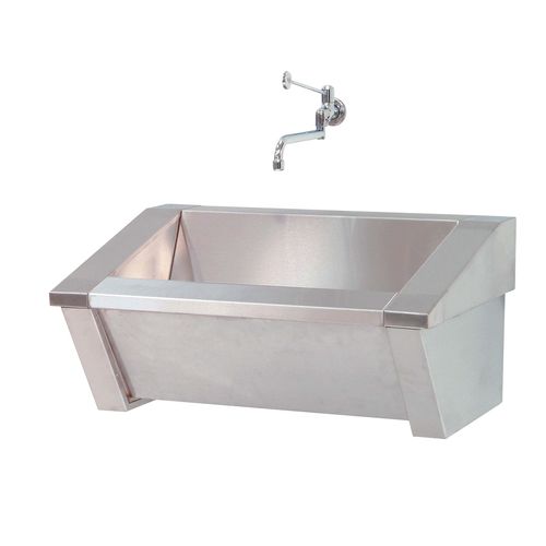 Lavatório para centro cirúrgico 1 posto - 15800 - Inmoclinc - em aço inoxidável