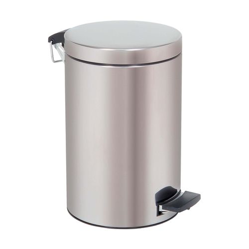 Lixeira em aço inoxidável - 12L | 11109 - Inmoclinc - com pedal