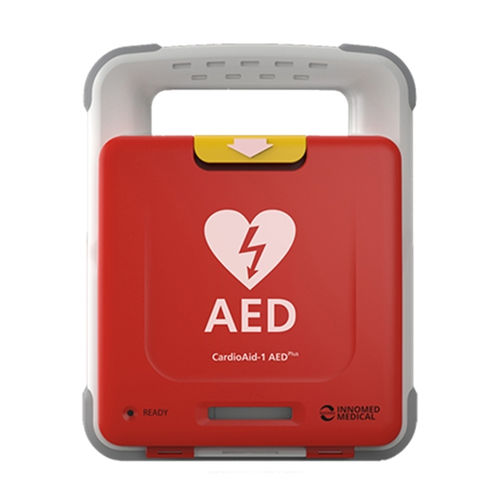 Desfibrilador externo semiautomático - CardioAid-1 AED Plus - Innomed Medical - para espaço público