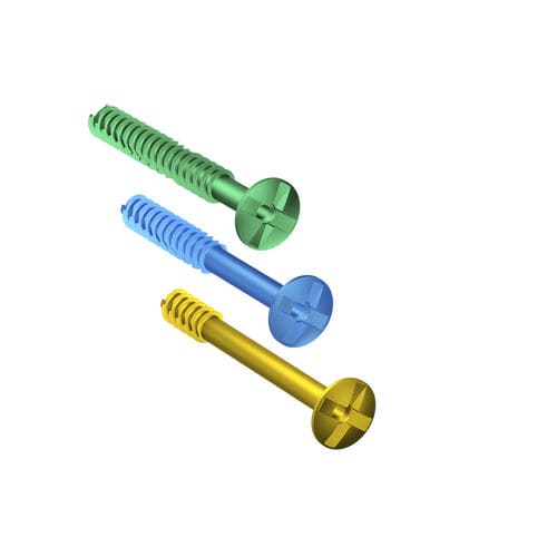 Parafuso de compressão óssea para articulação metatarso-falangeana - INCUS - Intercus - para falange da mão / para metacarpo / para articulação sacroilíaca