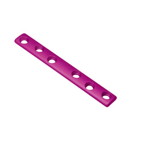 Placa de compressão óssea para grandes fragmentos ósseos - Intercus - para tíbia / para fêmur / bloqueada