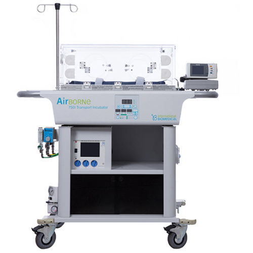 Incubadora neonatal de transporte - 750i - International Biomedical  - com rodízios / com lâmpada para fototerapia