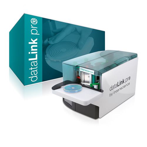 Rotuladora para placa de Petri - dataLink pro - INTERSCIENCE - semiautomática / de código de barras