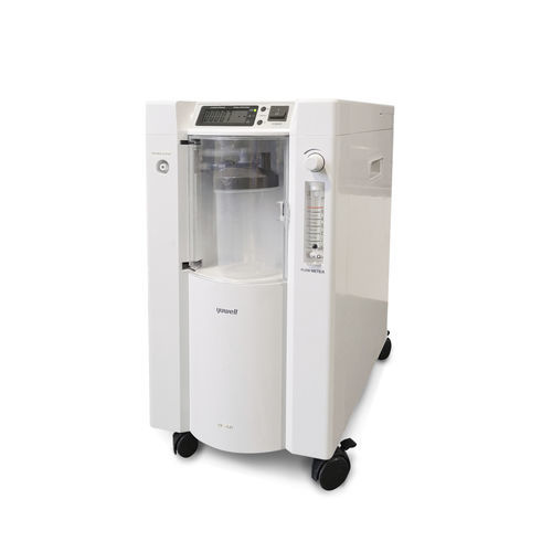 Concentrador de oxigênio médico-hospitalar - 7F-5B - Jiangsu Yuyue Medical Equipment & Supply - com rodízios