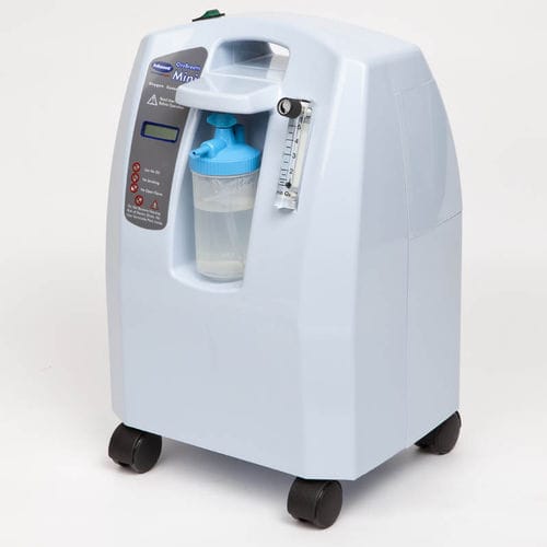 Concentrador de oxigênio médico-hospitalar - OxyBreath Mini 3  - Kare Medical and Analytical Devices - com rodízios / portátil / com 1 reservatório