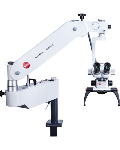 Estereomicroscópio óptico - SOM 82 - Karl Kaps  - médico-hospitalar / binocular / de bancada