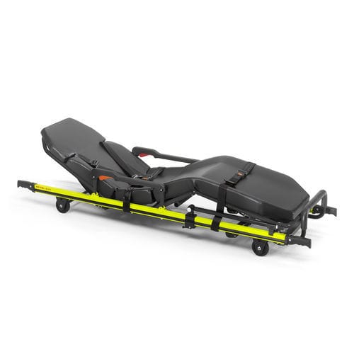 Carro-maca de transporte - MTR-120 - Kartsana - de emergência / mecânico / com encosto regulável