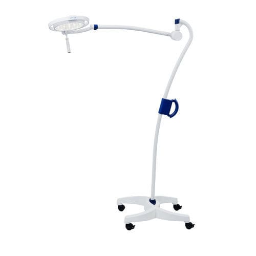 Foco clínico de LED - 130/430/1300 - Kenex Electro-Medical - móvel / de altura regulável