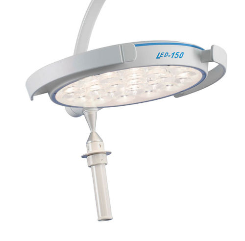 Foco clínico de LED - 150F - Kenex Electro-Medical - de parede / de teto / de altura regulável