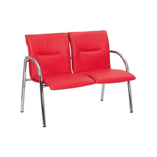 Cadeira para sala de espera - K099 - Kenmak Hospital Furnitures  - para adulto / com braços / de 2 lugares