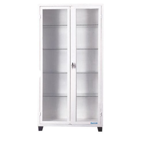 Armário para medicamentos - K072 - Kenmak Hospital Furnitures  - para hospital / com prateleiras / metálico