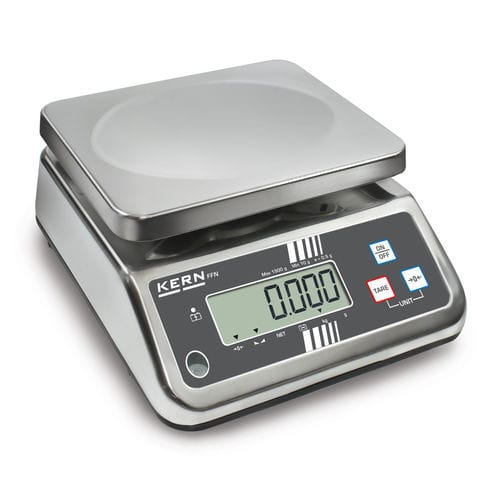Sistema de pesagem eletrônico - FFN 1K-4N - KERN & SOHN - multifuncional / com display LCD / de bancada