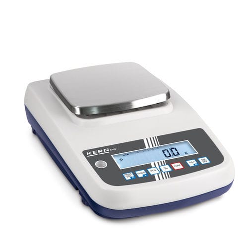 Balança de laboratório de precisão - EWJ 6000-1M - KERN & SOHN - para farmácia / com display LCD / com display LED