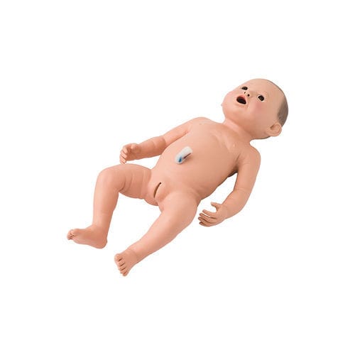 Manequim de treinamento para procedimentos pediátricos - LM-026G - KOKEN  - para amamentação / de monitorização / de bebê