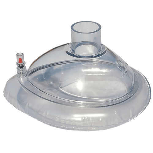 Máscara de anestesia sem látex - Aria - KOO Industries - descartável / transparente / com válvula