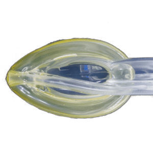 Máscara laríngea em PVC - Crystal™ Contour Plus - KOO Industries - sem látex / descartável / com válvula