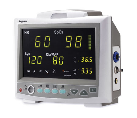 Monitor de paciente compacto - ANGELUS - KTMED - PNI / de SpO2 / para cuidados intensivos