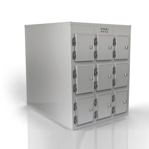 Câmara mortuária para macas de transporte de corpos - SMC 40/0300 - KUGEL medical GmbH & Co. KG - 3 corpos / com abertura frontal / modular